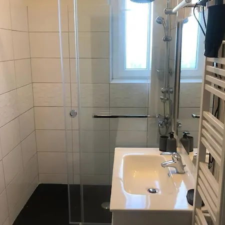 Grand appartement moderne tout équipé avec jardin Clermont-Ferrand Exterior foto